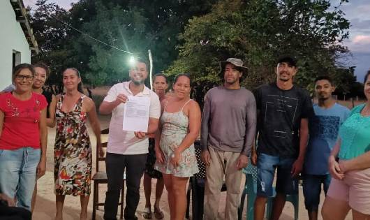 Luan do Povo comemora Sentença que garante energia a Lagoa do Canto (ao lado do Batizal)