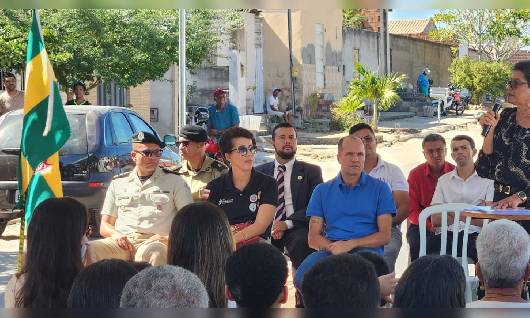 Luan do Povo participa da posse da Guarda Civil Municipal de Carinhanha