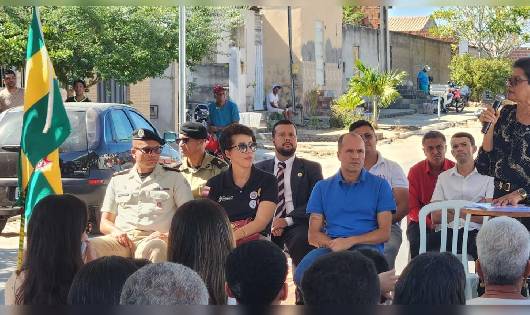 Luan do Povo participa da posse da Guarda Civil Municipal de Carinhanha