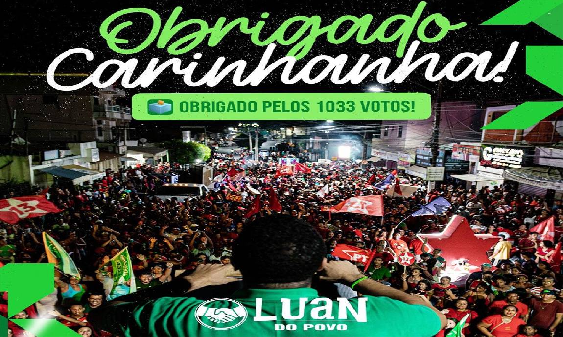 Luan do Povo agradece a todos!