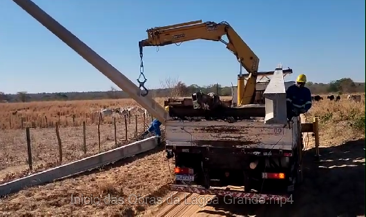 VIDEO: COELBA inicia obras de energia elétrica na comunidade de Lagoa Grande