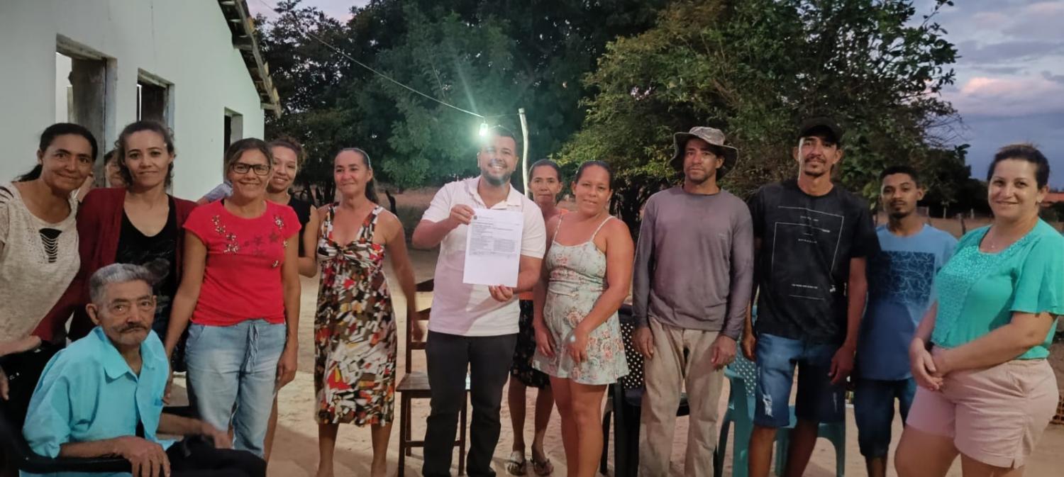 Luan do Povo comemora Sentença que garante energia a Lagoa do Canto (ao lado do Batizal)