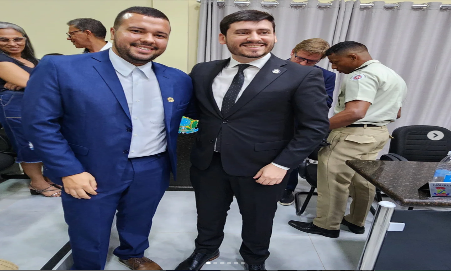 Luan do Povo participa de homenagem ao juiz Arthur Antunes Amaro Neves em Feira da Mata