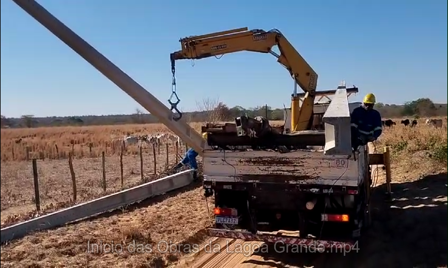 VIDEO: COELBA inicia obras de energia elétrica na comunidade de Lagoa Grande