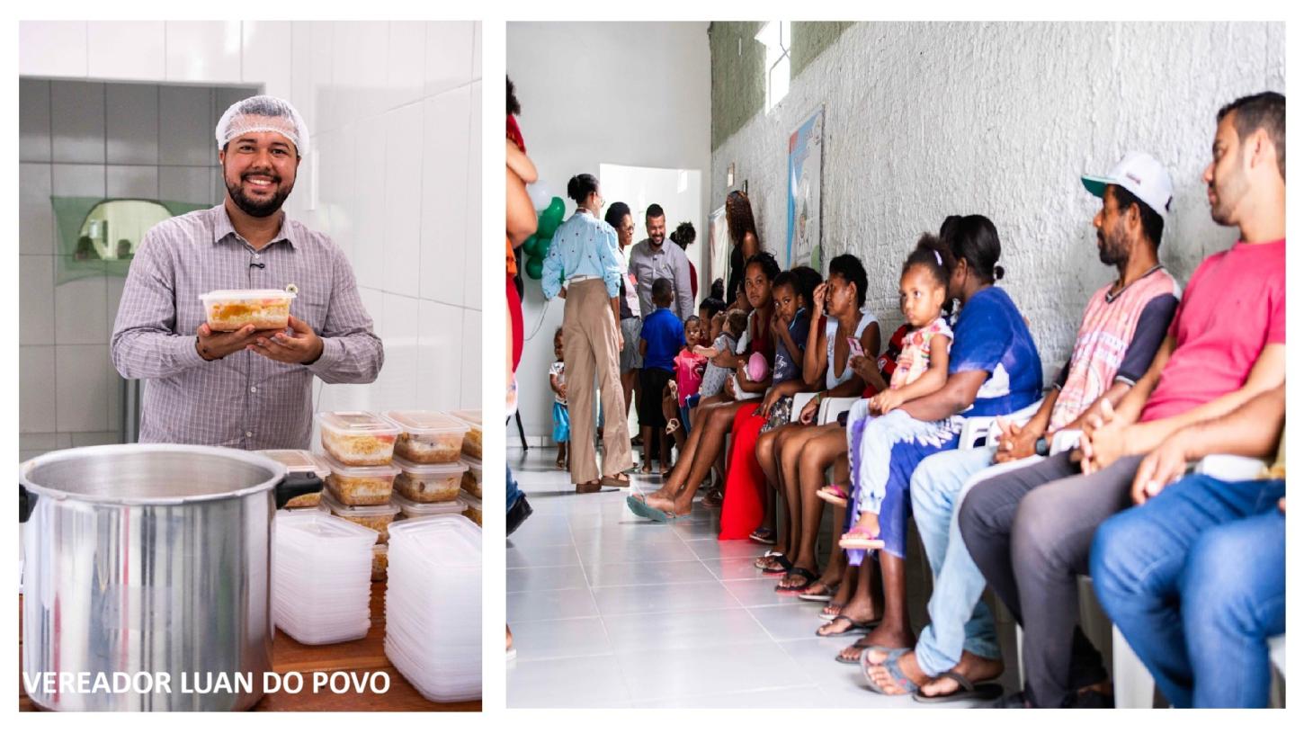 Cozinha Comunitária do Pequizeiro-1 inicia distribuição de refeições para quem mais precisa